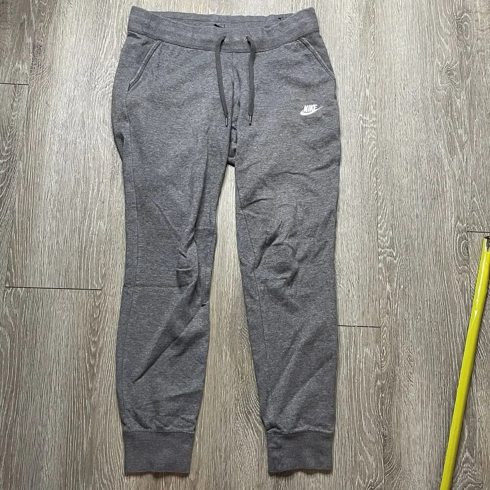 NIKE Nike Women's Sportswear Club Fleece Mid-Rise Joggers - Dark Grey Medium
